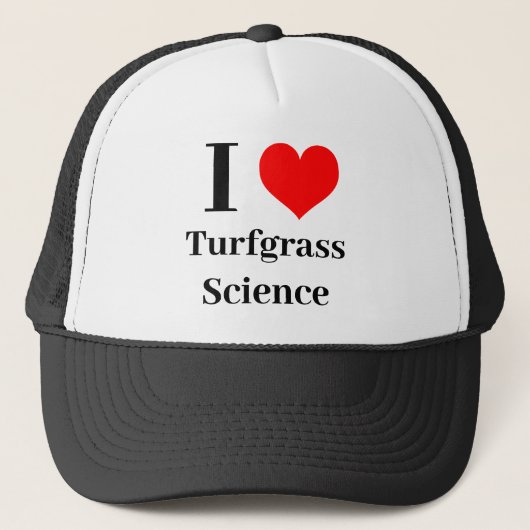 Casquette I coeur Turfgrass Science (Devant)
