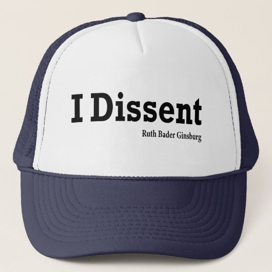 Casquette I Dissidence - RBG (Devant)