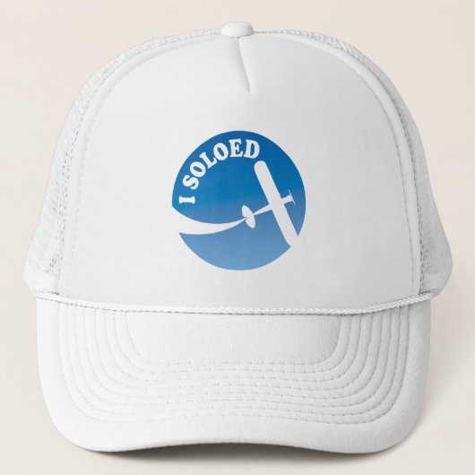 Casquette I graphique de Soloed et d'avion (Devant)
