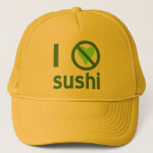 Casquette I Hate Sushi (Devant)