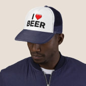 Casquette I Heart Beer (En situation)