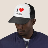 Casquette I heart Citrus (En situation)