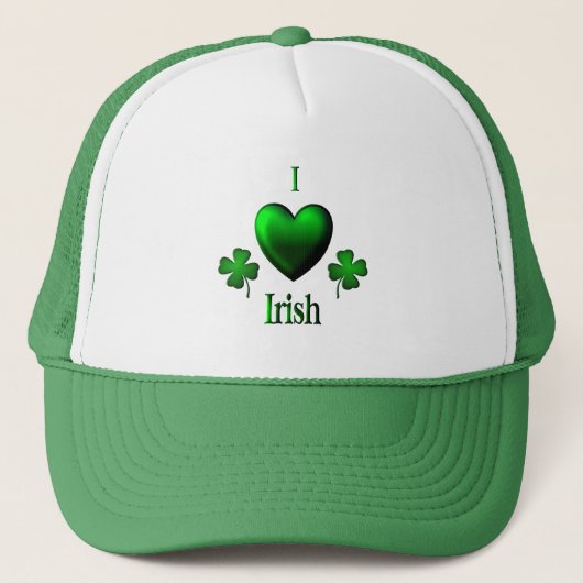Casquette I Heart Irish (Devant)
