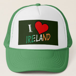 Casquette I Heart Irlande superposition de ce