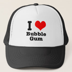 Casquette I HEART (LOVE) bubble gum