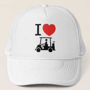 Casquette I Heart (Love) Golf Cart