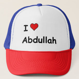 Casquette I Love Abdullah