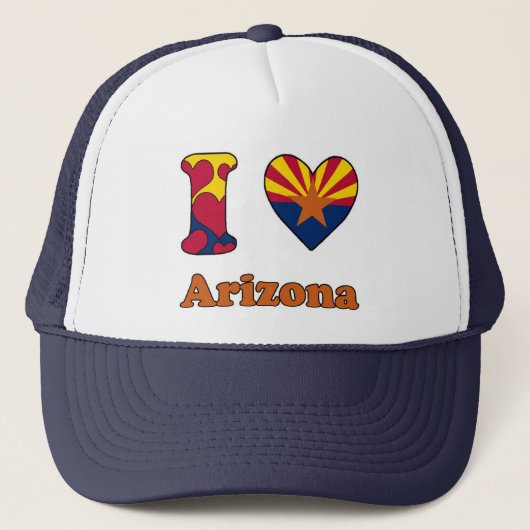 Casquette I love Arizona (Devant)