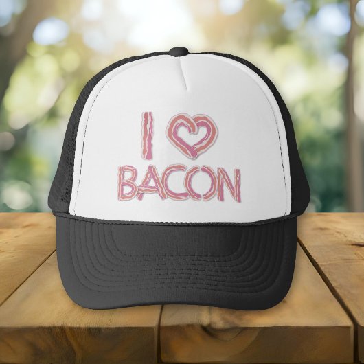 Casquette I Love Bacon