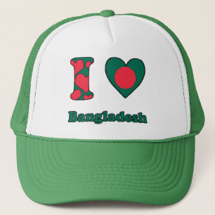 Casquette I love Bangladesh