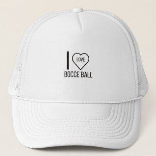 CASQUETTE I LOVE BOCCE BALL