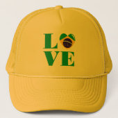 Casquette I love Brazil (Devant)