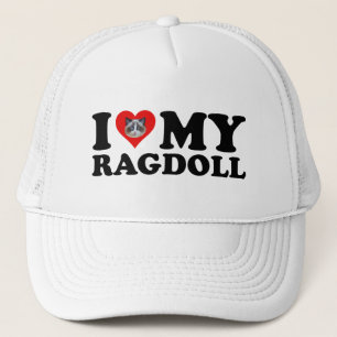 Casquette I Love (Coeur) My Ragdoll