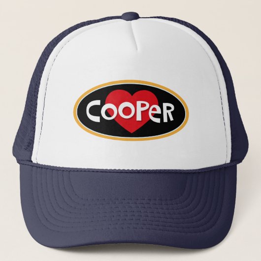 Casquette I Love Cooper (Devant)