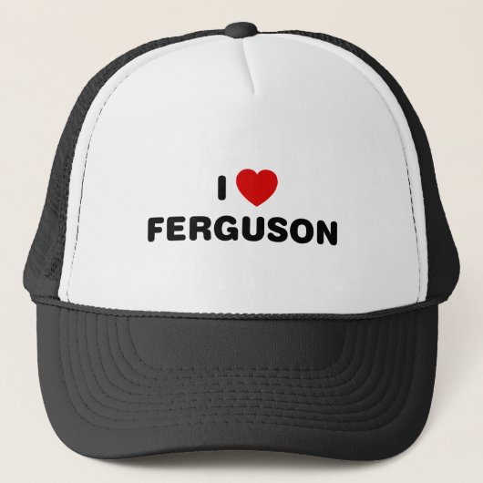 Casquette I Love Ferguson Missouri (Devant)
