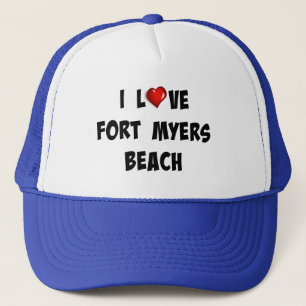 Casquette I Love Fort Myers Beach