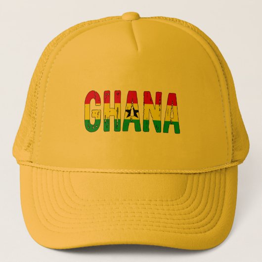 Casquette I love Ghana (Devant)