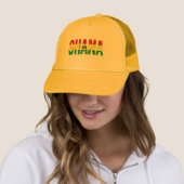 Casquette I love Ghana (En situation)