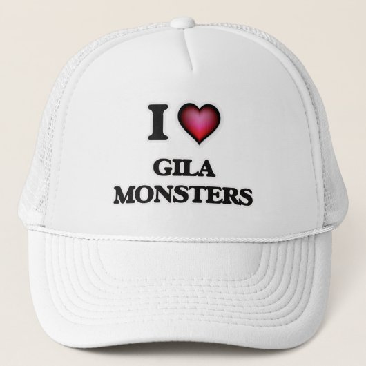 Casquette I Love Gila Monsters (Devant)