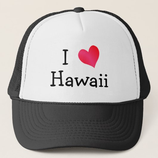 Casquette I Love Hawaii (Devant)