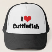 Casquette I Love Heart Cuttlefish (Devant)