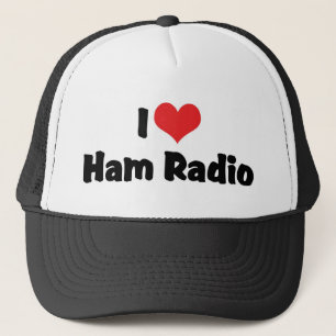 Casquette I Love Heart Ham Radio - Amateur Radio Lover