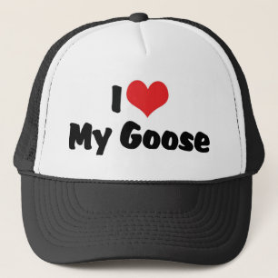 Casquette I Love Heart My Goose - Oiseau Amoureux