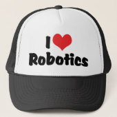 Casquette I Love Heart Robotics - Robot Lover (Devant)