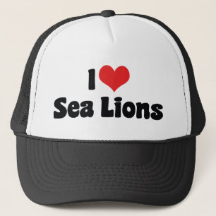 Casquette I Love Heart Sea Lions