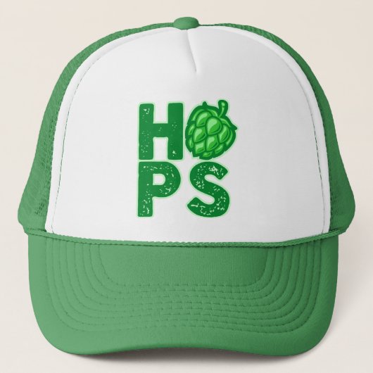 Casquette I Love Hops In Craft Beer (Devant)