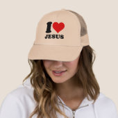 Casquette i love jesus (En situation)