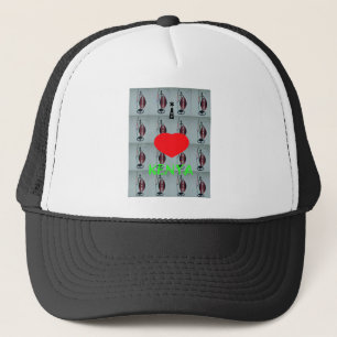 Casquette I Love Kenya Art Print