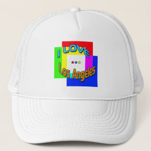 casquette "I LOVE Los Angeles Coloring 1"