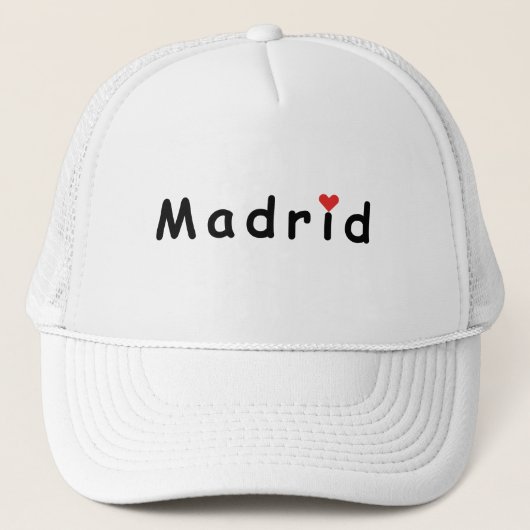Casquette I love Madrid (Devant)