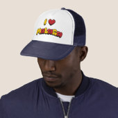 Casquette I Love Malaga (En situation)