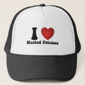 Casquette I Love Mashed Potatoes Thanksgiving Diner Cadeau (Devant)