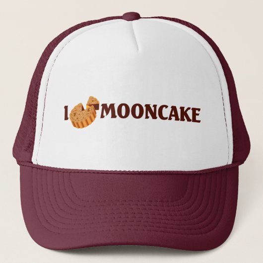 Casquette I Love Mooncake (Devant)