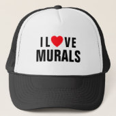 Casquette I Love Murals™ Trucker Hat (Devant)