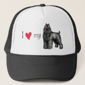 Casquette I Love my bouvier (Devant)