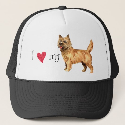 Casquette I Love my Cairn Terrier (Devant)