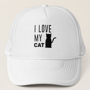Casquette I love my Cat