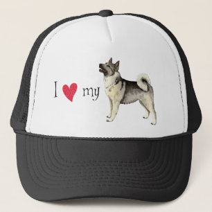 Casquette I Love my Norwegian Elkhound