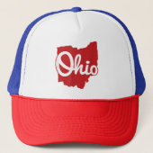 Casquette I love My Ohio Home Script Ohio (Devant)