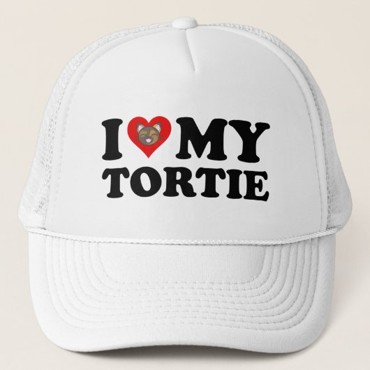 Casquette I Love My Tortie (Devant)