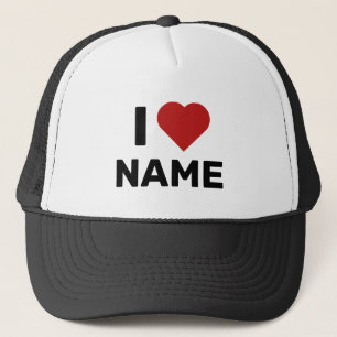 Casquette I Love Name