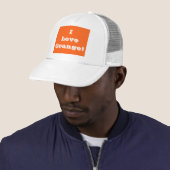 Casquette I Love Orange (En situation)