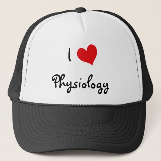 Casquette I Love Physiology (Devant)