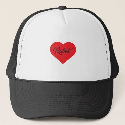 Casquette I Love Rabat - Maroc (Devant)