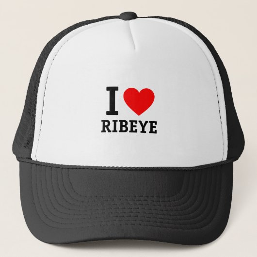 Casquette I Love Ribeye (Devant)