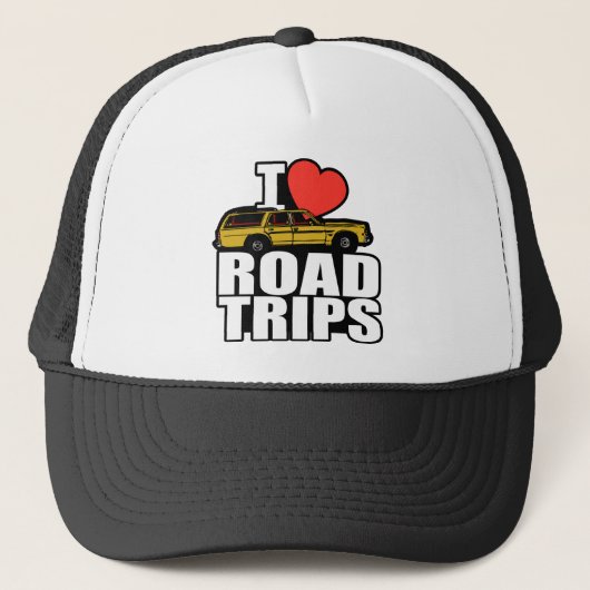 Casquette I Love Road Trips (Devant)